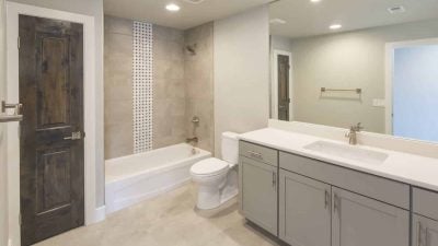 bathroom remodeling project